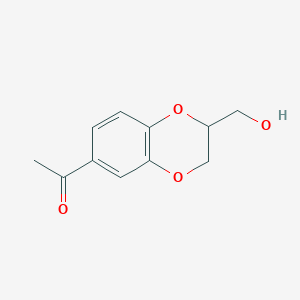 6-Acetyl-2-hydroxymethyl-1,4-benzodioxan