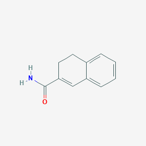 molecular formula C11H11NO B8366615 3,4-Dihydronaphthalene-2-carboxamide 