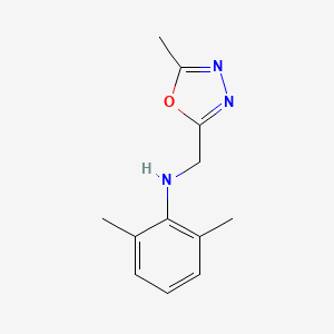 2-(2,6-Dimethylphenylaminomethyl)-5-methyl-1,3,4-oxadiazole