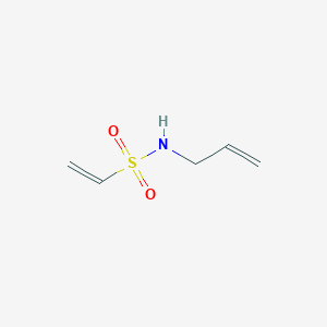 molecular formula C5H9NO2S B8366748 N-Allylethenesulfonamide CAS No. 15411-32-2