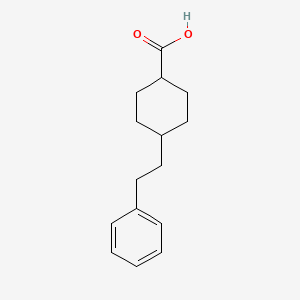 molecular formula C15H20O2 B8366803 4-(2-Phenylethyl)-cyclohexanecarboxylic Acid 