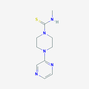 N-Methyl-4-(pyrazin-2-yl)piperazine-1-carbothioamide