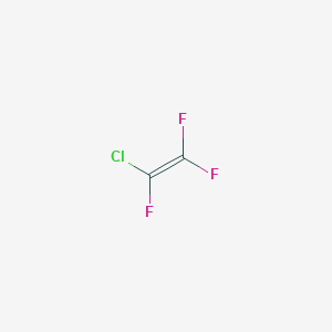molecular formula C2ClF3 B008367 Chlorotrifluoroethylene CAS No. 79-38-9