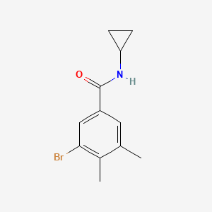 3-Bromo-N-cyclopropyl-4,5-dimethylbenzamide