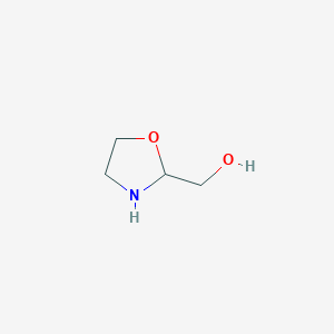 molecular formula C4H9NO2 B8367007 Oxazolidinylmethyl alcohol 