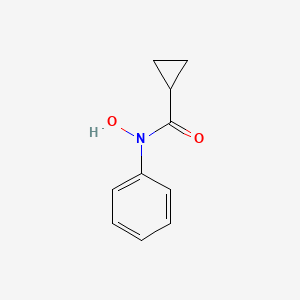 N-hydroxy-N-phenylcyclopropanecarboxamide