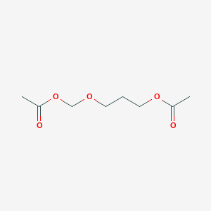molecular formula C8H14O5 B8367248 1-Acetoxy-3-acetoxymethoxypropane 