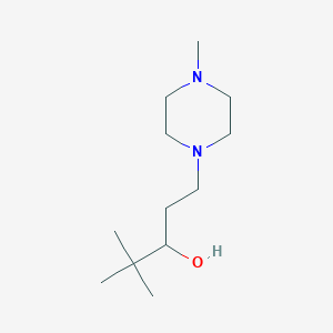 molecular formula C12H26N2O B8367275 t-Butyl 3-(4-methylpiperazin-1-yl)propan-1-ol 