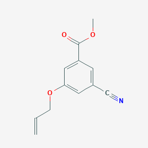 Methyl 3-(allyloxy)-5-cyanobenzoate