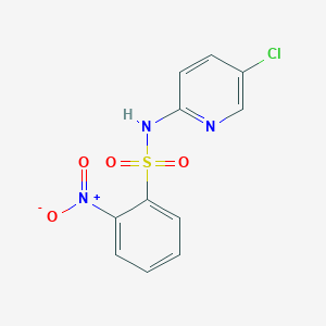 N-(5-chloropyridin-2-yl)-2-nitrobenzenesulfonamide