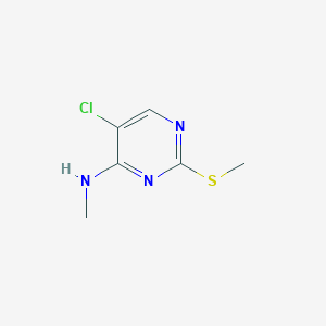 2-Methylsulphenyl-4-methylamino-5-chloro-pyrimidine