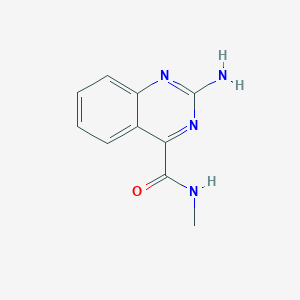 2-Amino-4-methylcarbamoylquinazoline