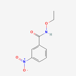 molecular formula C9H10N2O4 B8367837 3-Ethoxycarbamoylnitrobenzene 