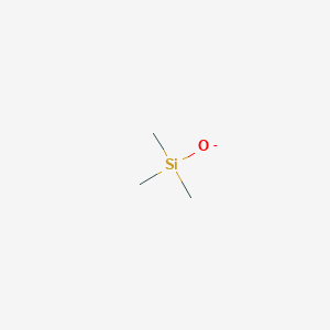 molecular formula C3H9OSi- B8368001 Trimethylsilylolate 