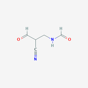 alpha-Formyl-beta-formylaminopropionitrile