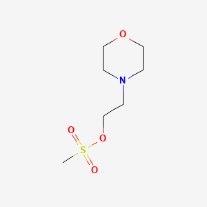 molecular formula C7H15NO4S B8368024 2-Morpholinoethyl methanesulfonate 