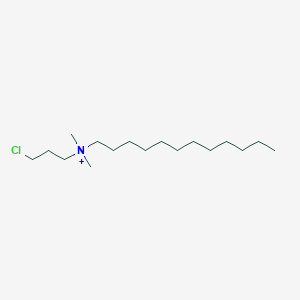 (3-Chloropropyl)dodecyldimethylaminium