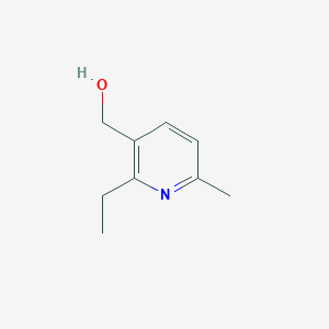 molecular formula C9H13NO B8368085 (2-Ethyl-6-methylpyridin-3-yl)methanol 