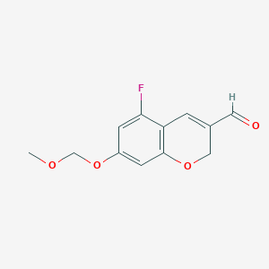 5-fluoro-7-(methoxymethoxy)-2H-chromene-3-carbaldehyde