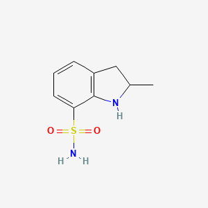 2,3-dihydro-2-methyl-1H-indole-7-sulfonamide