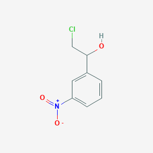 B083682 2-Chloro-1-(3-nitrophenyl)ethanol CAS No. 13425-36-0