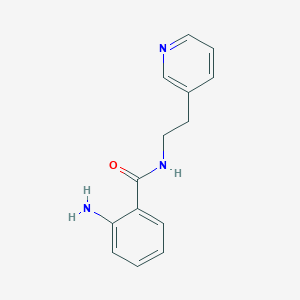 2-Amino-N-[2-(3-pyridinyl)ethyl]benzamide