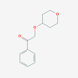 molecular formula C13H16O3 B8368297 4-Tetrahydropyranyloxyacetophenone 