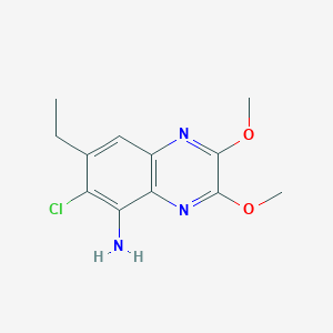 5-Amino-6-chloro-7-ethyl-2,3-dimethoxyquinoxaline