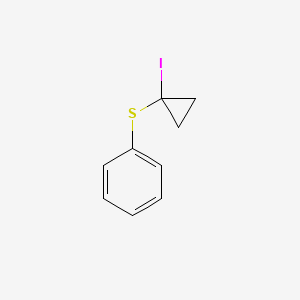 (1-Iodocyclopropyl)(phenyl)sulfane