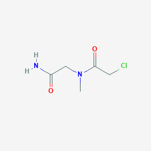 alpha-CHLOROACETYLSARCOSINAMIDE