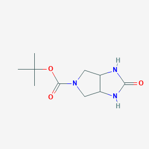 tert-butyl 2-oxohexahydropyrrolo[3,4-d]imidazole-5(1H)-carboxylate