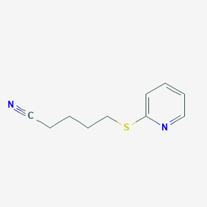5-(Pyridin-2-ylthio)valeronitrile