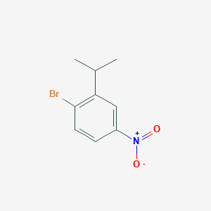 molecular formula C9H10BrNO2 B8368587 3-Isopropyl-4-bromo-nitrobenzene 