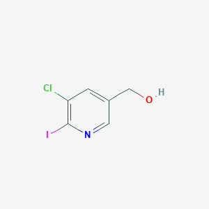 molecular formula C6H5ClINO B8368705 (5-Chloro-6-iodo-3-pyridinyl)methanol 