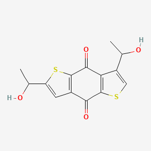 Benzo[1,5-b']dithiophene-4,8-dione, 2,7-bis(1-hydroxyethyl)-