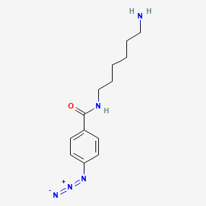 N-(6-Aminohexyl)-4-azidobenzamide