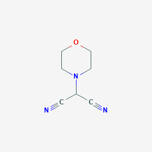 molecular formula C7H9N3O B8368961 Morpholin-4-ylmalononitrile 