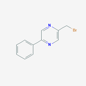 2-(Bromomethyl)-5-phenylpyrazine