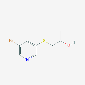 1-(5-Bromo-3-pyridylthio)propan-2-ol