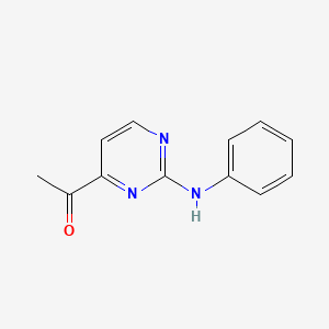 1-(2-Phenylaminopyrimidin-4-yl)-ethanone