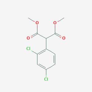 molecular formula C11H10Cl2O4 B8369776 Dimethyl 2-(2,4-dichlorophenyl)malonate CAS No. 138485-31-1