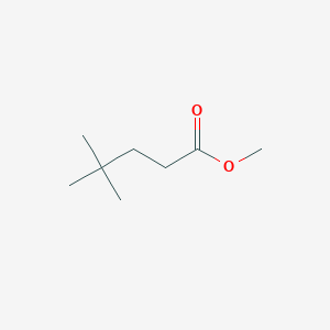 molecular formula C8H16O2 B8369820 4,4-Dimethyl-pentanoic acid methyl ester 