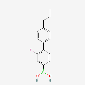 4'Propyl-2-fluoro-4-biphenylboronic acid