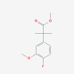 Methyl 2-(4-fluoro-3-methoxyphenyl)-2-methylpropanoate