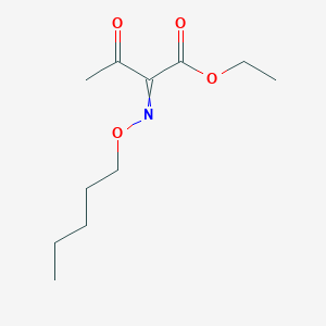 Ethyl 3-oxo-2-[(pentyloxy)imino]butanoate