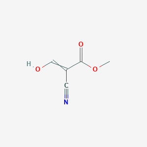 molecular formula C5H5NO3 B8370254 Methylhydroxymethylene-cyanoacetate CAS No. 87698-54-2