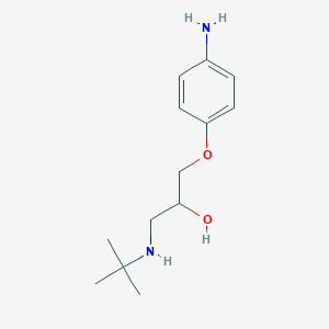 3-(tert-Butylamino)-1-(4-aminophenoxy)-2-propanol