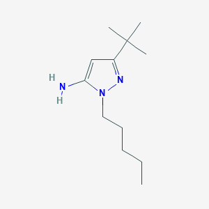 3-tert-butyl-1-pentyl-1H-pyrazol-5-amine