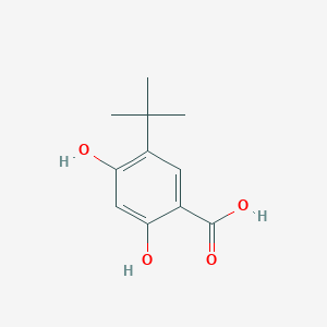 molecular formula C11H14O4 B8370472 5-Tert-butyl-2,4-dihydroxy-benzoic acid 