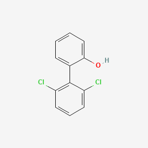 molecular formula C12H8Cl2O B8370486 2',6'-Dichlorobiphenyl-2-ol 